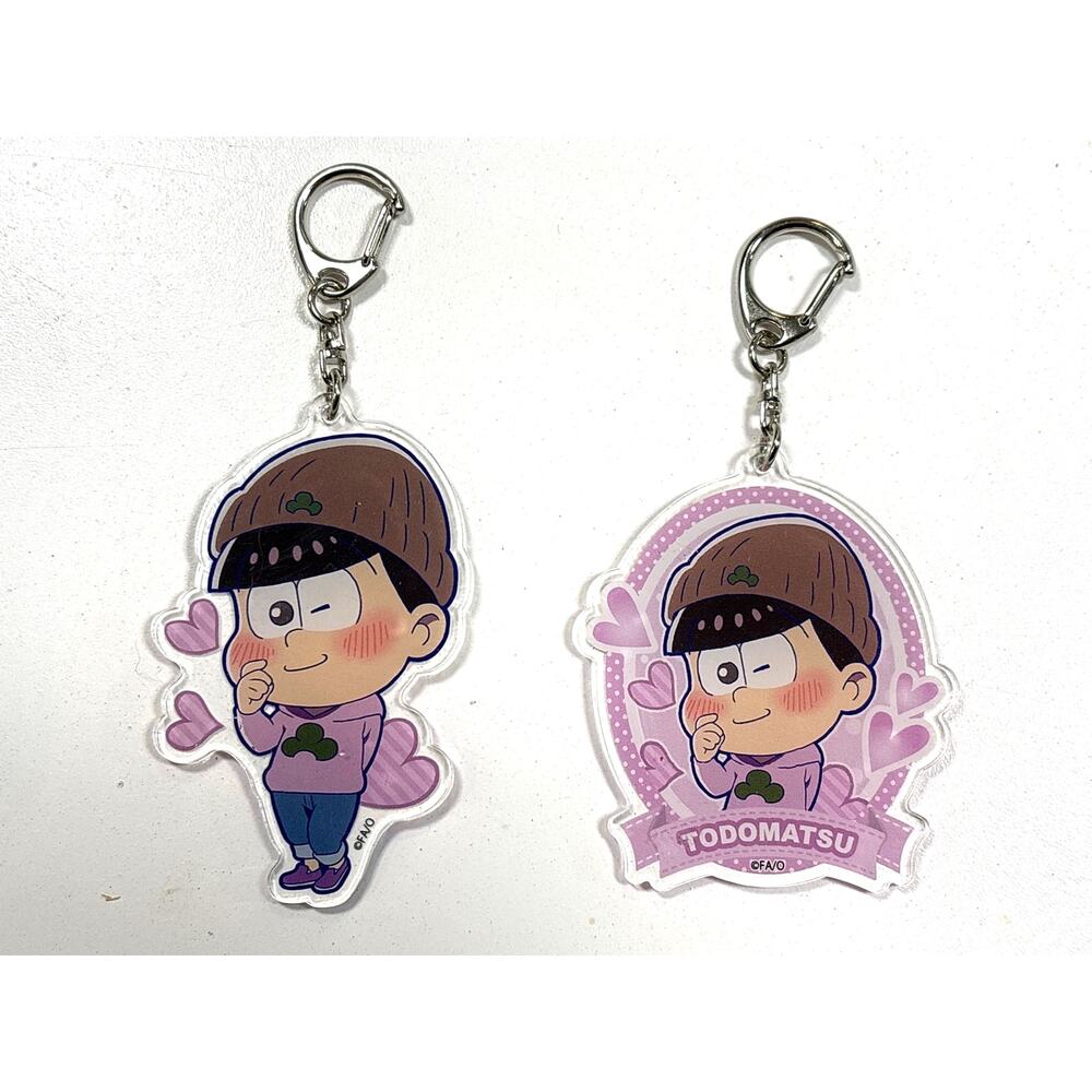 Todomatsu Matsuno Mr. Osomatsu (Osomatsu-san) anime manga keychain set